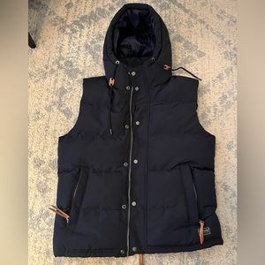 Men’s SUPERDRY Everest Hooded Puffer Vest